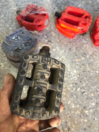 Pedales usados BH negros X5 mag