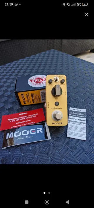 Pedal Mooer acústico