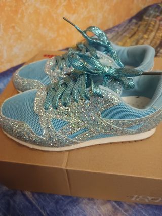 Scarpe da ginnastica glitterate
