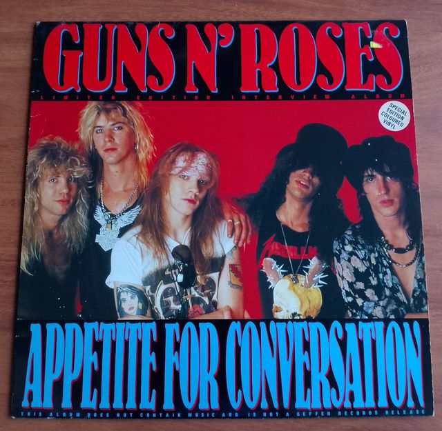VINILO LP GUNS ́N ́ROSES APPETITE FOR CONVERSATION