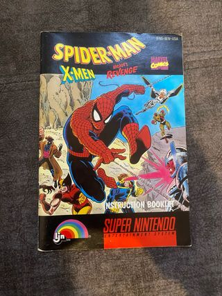 Manual spiderman arcades revenge