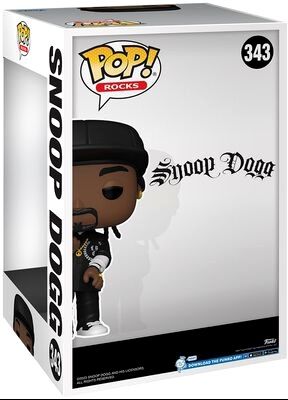 FUNKO POP SNOOP DOGG 343 TAMAÑO JUMBO ORIGINAL