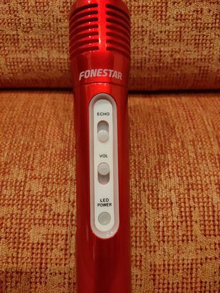 Micrófono Karaoke Fonestar Bluetooth