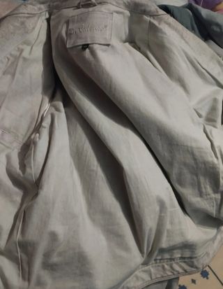 Cazadora talla 50 efecto desgastado