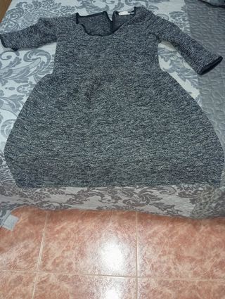 Vestido La Redoute gris - Talla 42