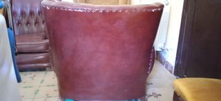 Sofá + butacas de sky marrón 100€ las 3 piezas