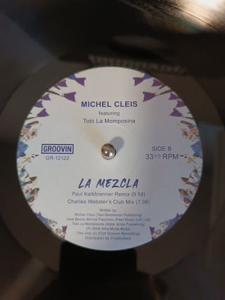 MAXVINILOS - Michel Cleis Feat. Totó La Momposina