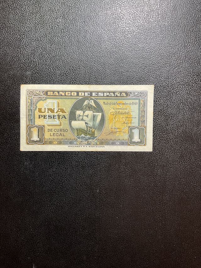 1 peseta 1940 SC