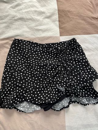 Falda pantalón de lunares