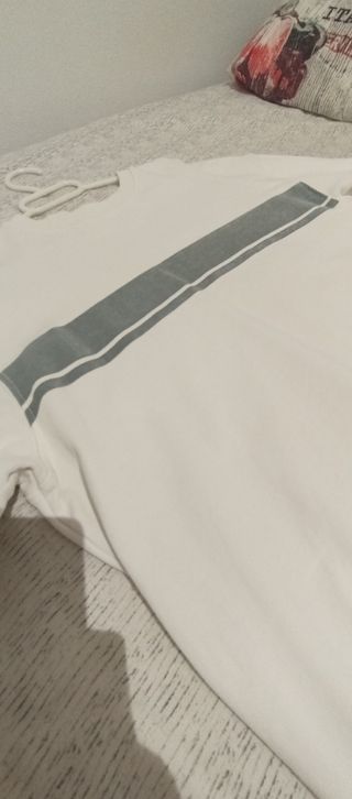 Jersey blanco deHombre Zara