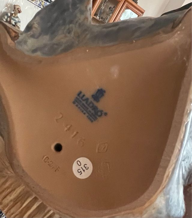 Figura Cancion de cuna porcelana Lladro