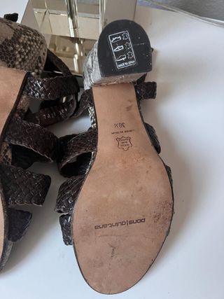 Sandalias Pons Quintana piel vintage