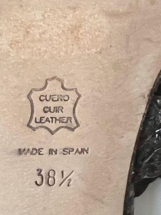 Sandalias Pons Quintana piel vintage