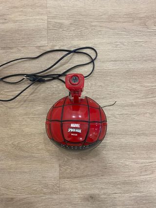 Radio despertador spiderman
