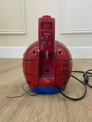 Radio despertador spiderman