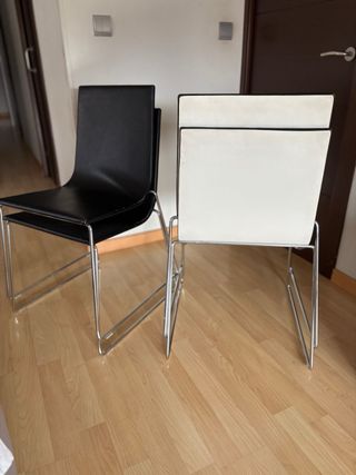 Conjunto 4 Sillas Andreu World pieltech-Retapizar