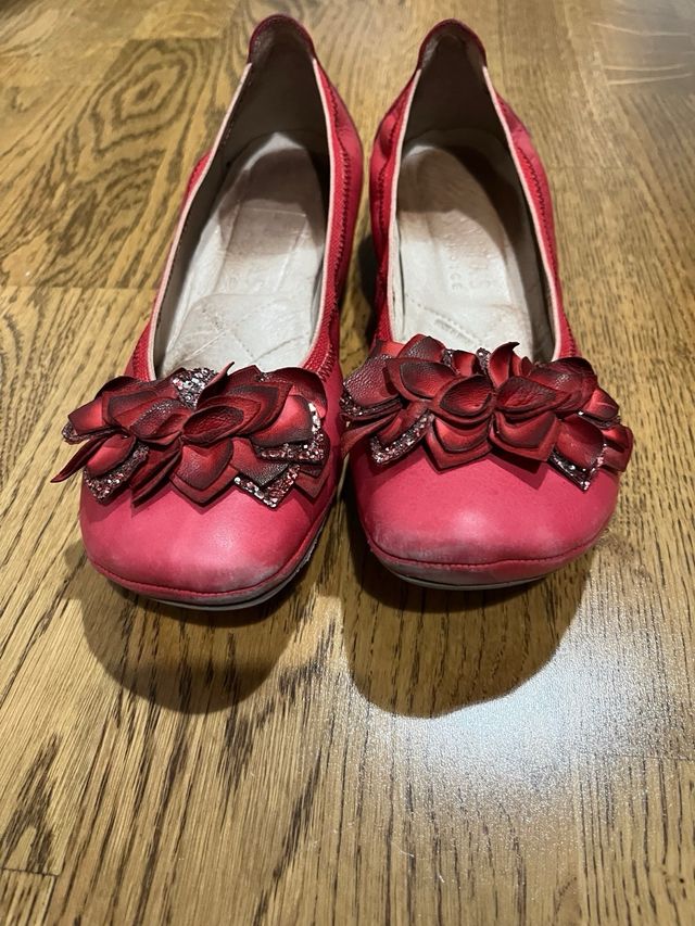 Zapatos Hispanitas rojas -talla 38’5