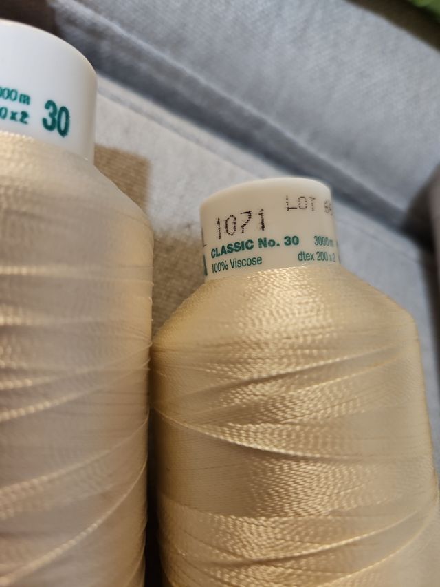 Madeira. Hilo bordar