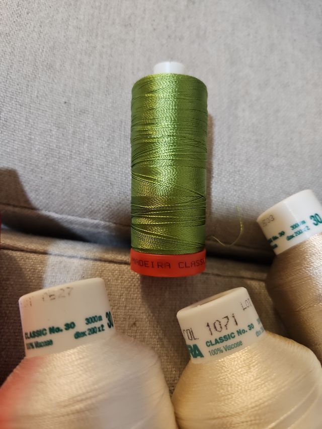 Madeira. Hilo bordar