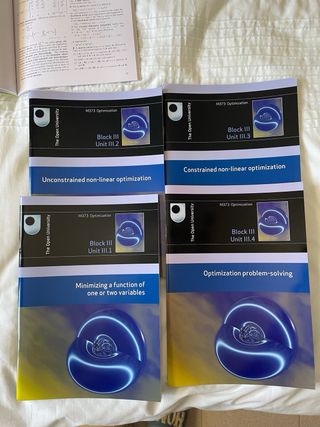 Libros matemáticas Open University M373