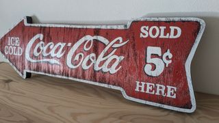 Cartel Coca-Cola vintage