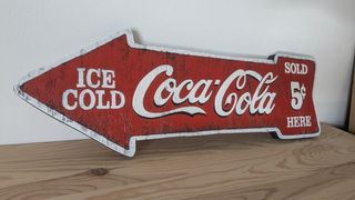 Cartel Coca-Cola vintage