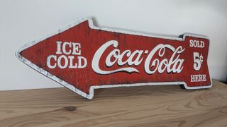 Cartel Coca-Cola vintage