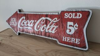 Cartel Coca-Cola vintage