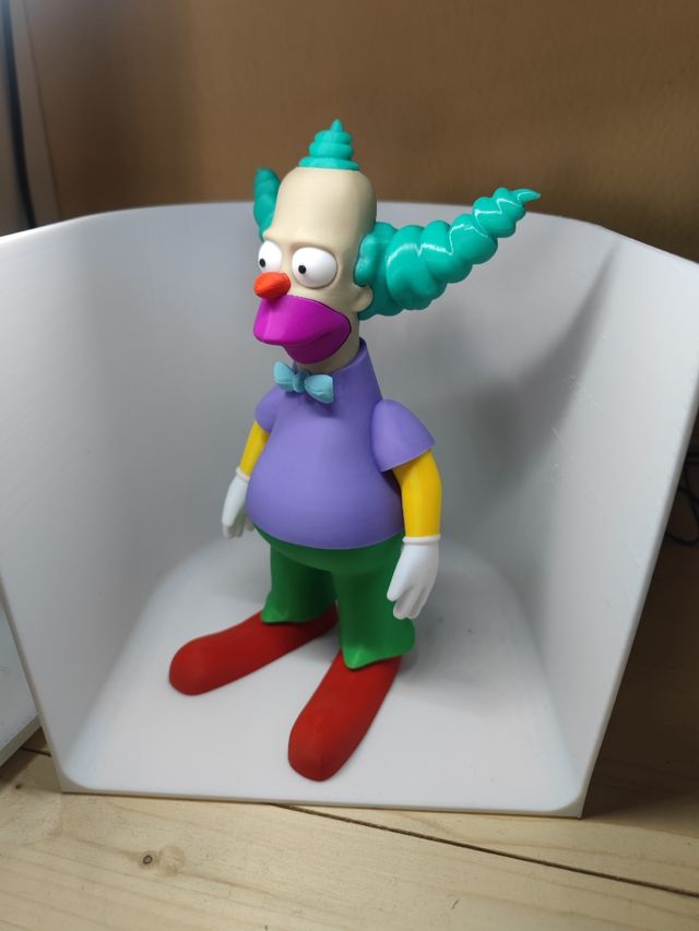 Figura Krusty el payaso Los Simpsons