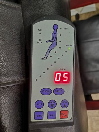 Sillón masaje relax - piel sintética