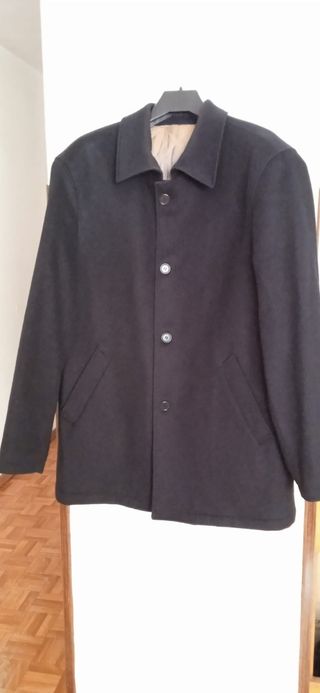 Chaquetón paño caballero Lana Loden azul 