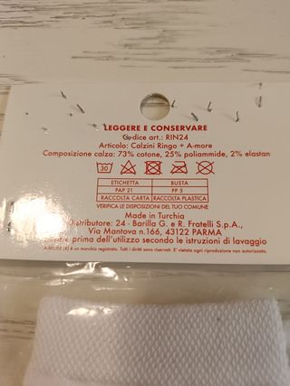 Gadget Ringo 2 paia di calzini