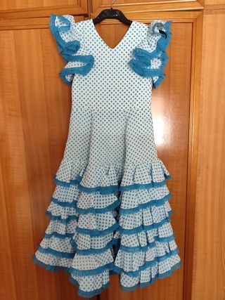 Traje flamenca niña