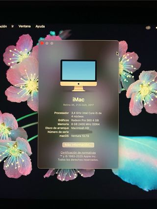 iMac 21,5" 2017 - Retina 4K