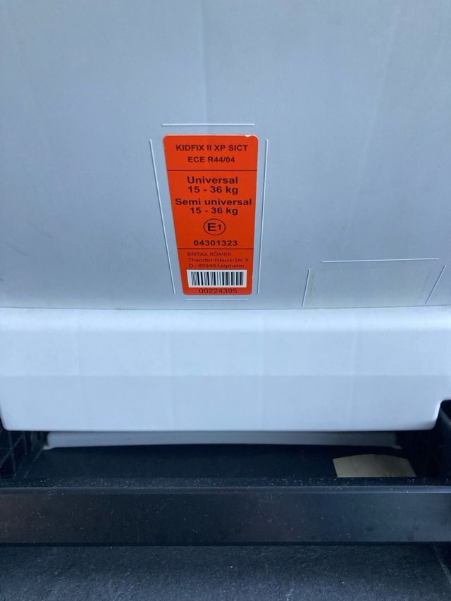 Silla coche Britax Römer