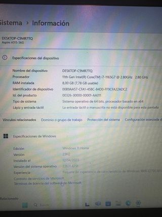 Acer Aspire 5 A5 Portátil Gaming