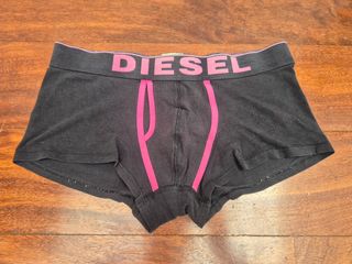 CALZONCILLO DIESEL NEGRO ROSA TALLA M