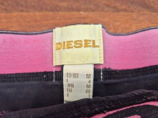 CALZONCILLO DIESEL NEGRO ROSA TALLA M