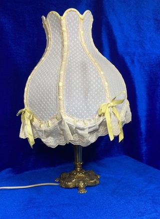 Lampara de mesa estilo vintage, antigua