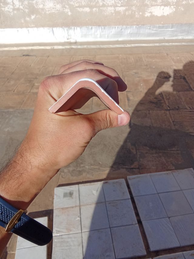 Molduras cerámica blanca 20x5cm