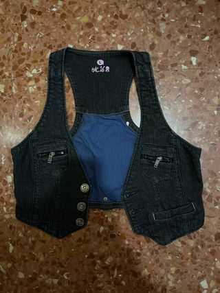 Chaleco vaquero y2k mujer EDC16
