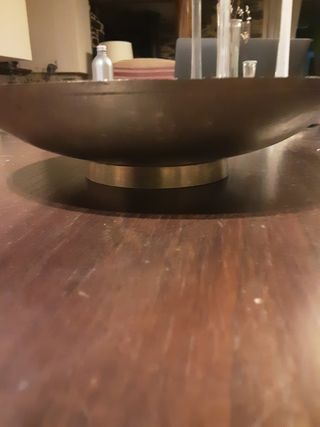Centro de mesa pintado a mano