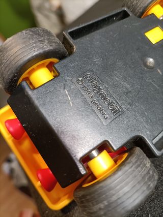 Playmobil Coche carreras formula 1 geobra 1993