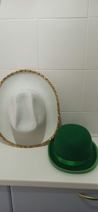 2 Sombreros disfraces