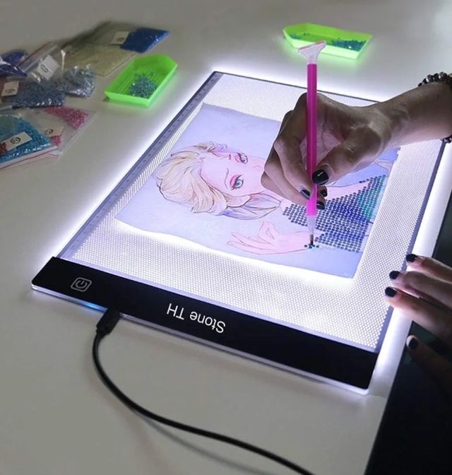 PantallaPizarra Led para calcar A4