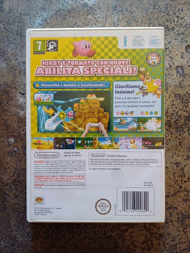 Kirby's Advennture - Nintendo Wii