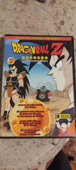 DVD dragón ball Z