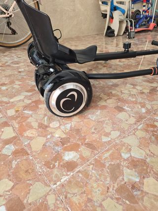 Patinete hoverboard con asiento