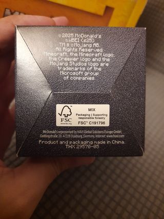 Minecraft McDonalds BigMac Crystal