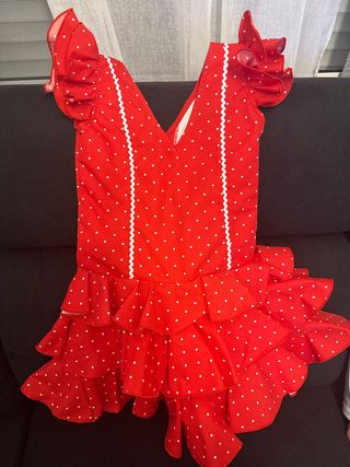 Traje flamenca de niña 